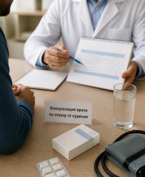 Консультация врача по отказу от курения для взрослых в Полевской